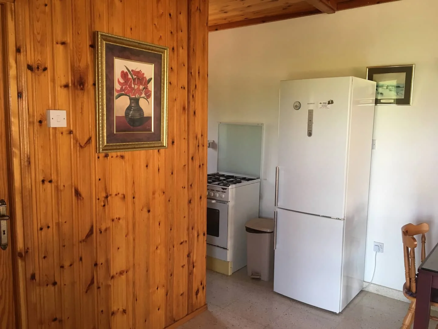 The studio kitchen