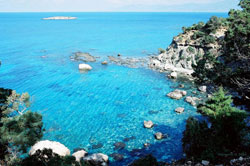 Akamas beach